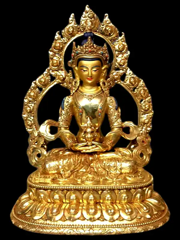 Statue traditionnelle d’Amitayus