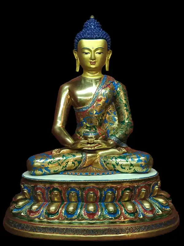 Statue d’Amitabha Bouddha – Bodhisattva fait main