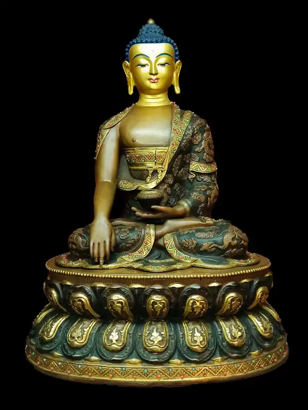 Shakyamuni – Statue du Bouddha Heureux