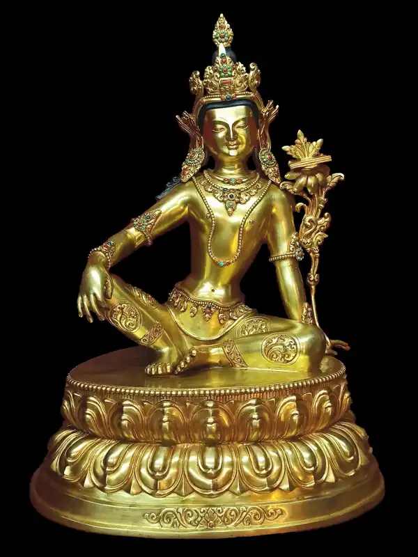 Statue bouddhiste d’Indra