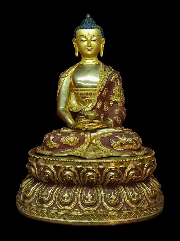 Statue du Bouddha Amitabha, Namo.