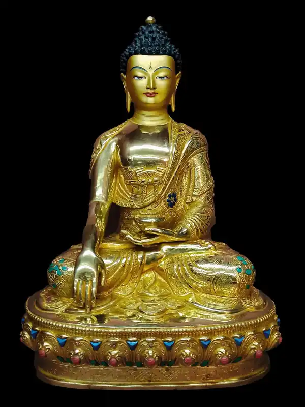 Statue bouddhiste de Shakyamuni