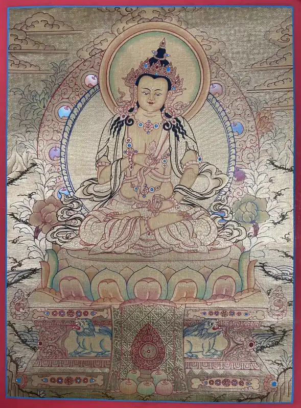 Peinture artisanale de Vajrasattva