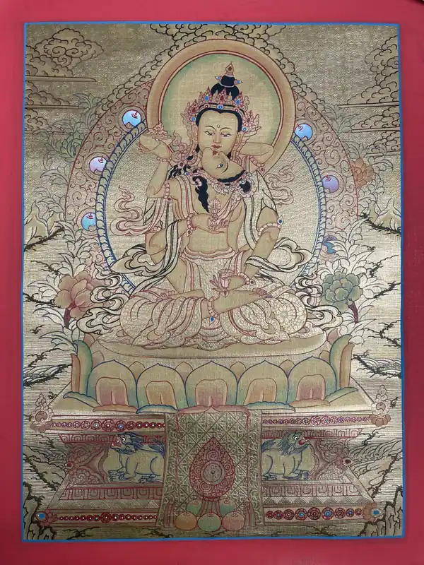 Thangka rituel de Vajrasattva