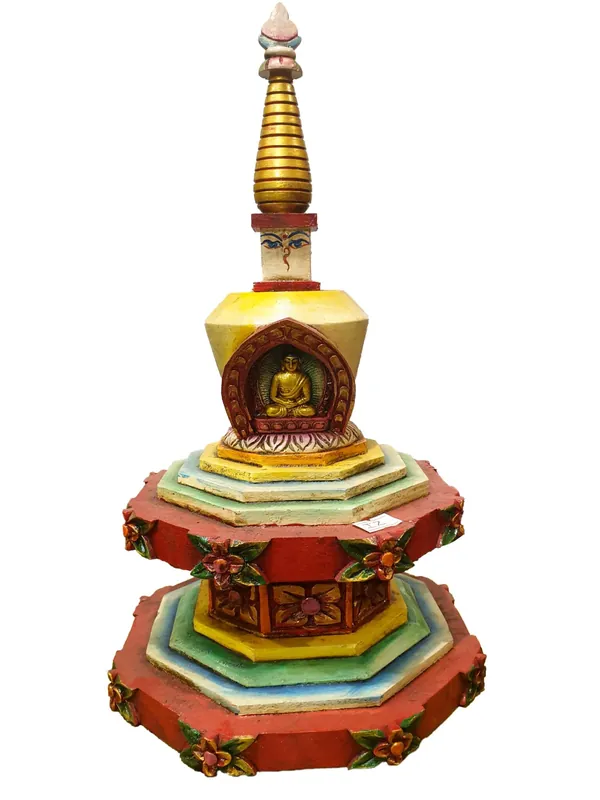 Statue de Stupa tibétain