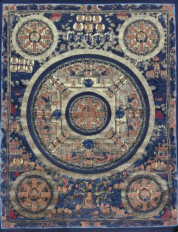 Pancha mandala de 71 cm