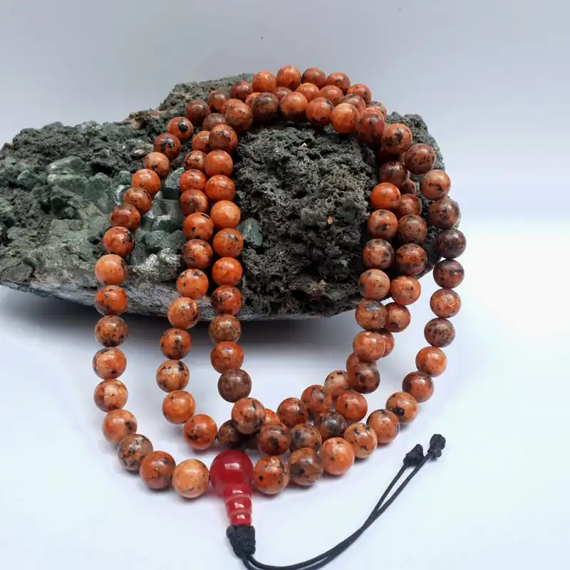 108 Jasper Stone Prayer Bead Mala