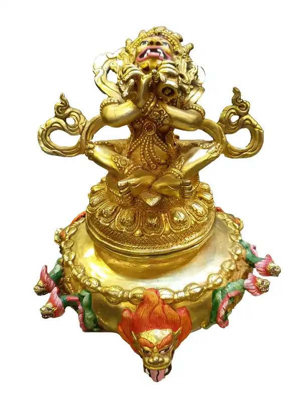 Brûleur d’encens Mahakala du Népal