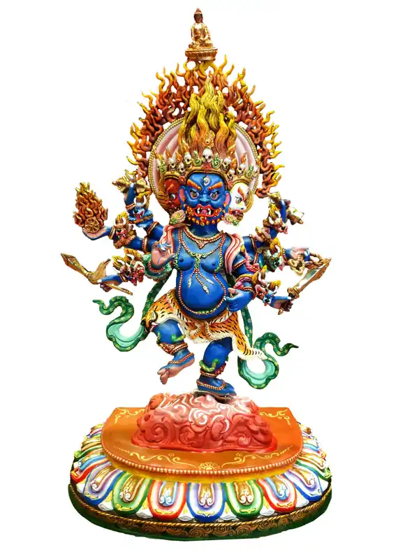Statue faite à la main d’Akash Bhairav