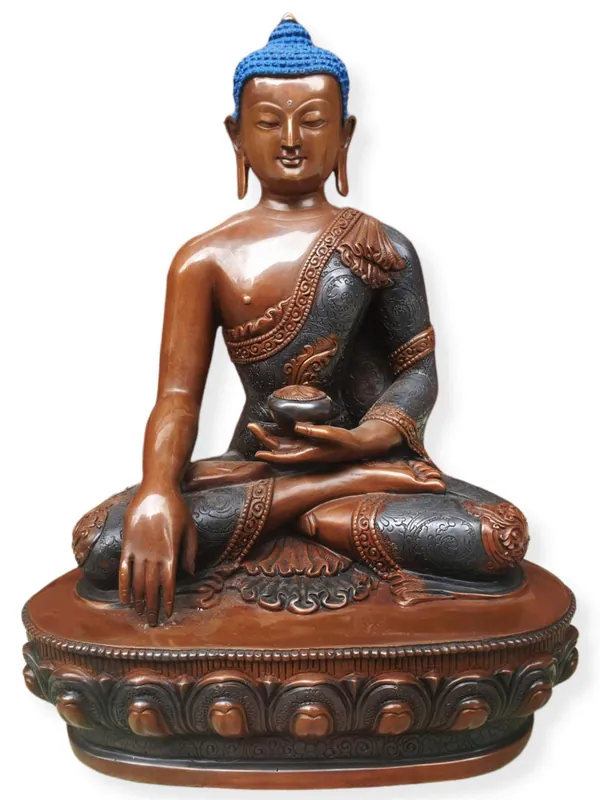 Statue assise du Bouddha Shakyamuni