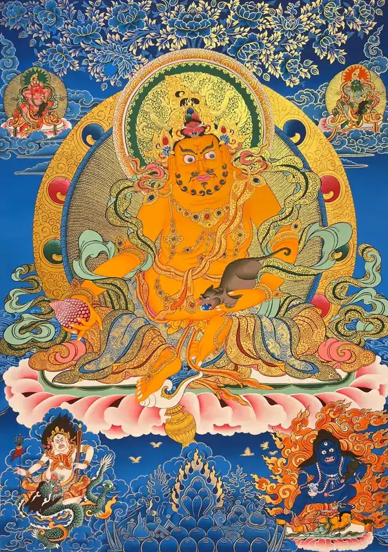 Peinture de Pancha Jambhala