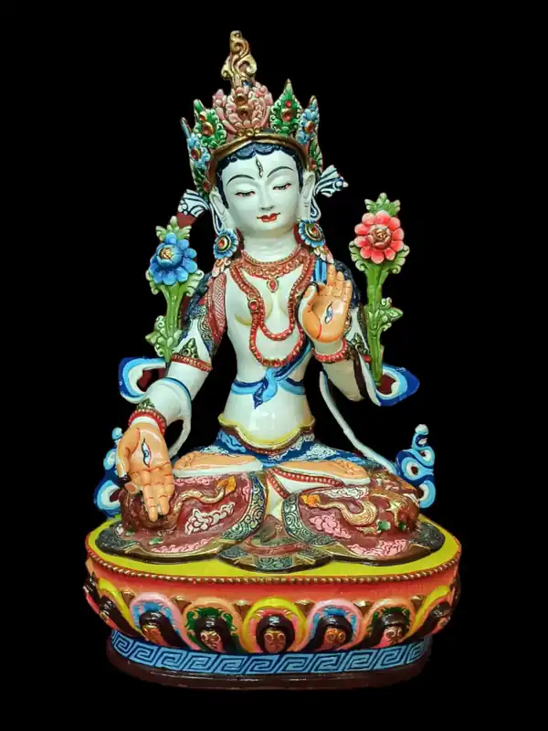 Statue de Tara Blanche, Divinité de la Longévité