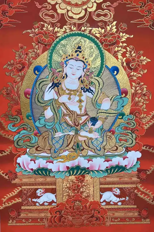 Thangka peint à la main de Vajrasattva