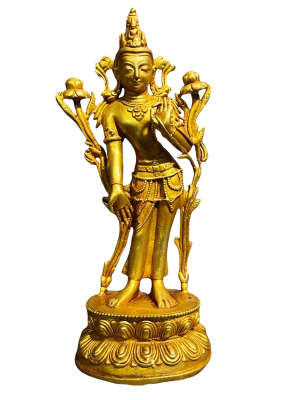 Statue debout de Tara Verte