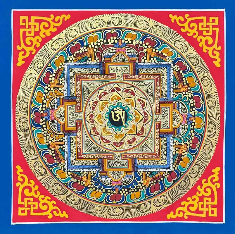 Rituel de l’art du mandala Om