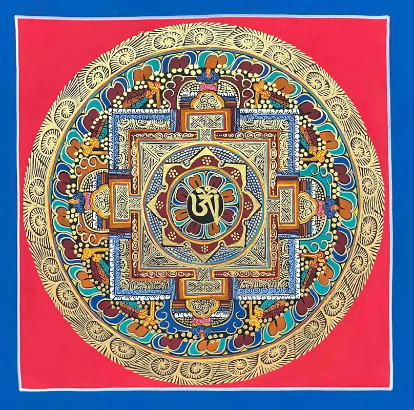 Le mandala om bouddhiste