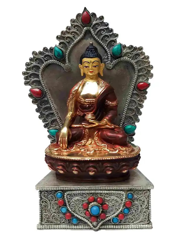 Statue du Bouddha Shakyamuni de 15 cm