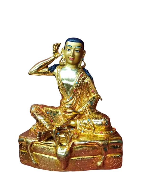 Statue de Milarepa de 24 cm.
