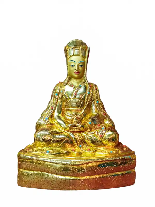 Statue de Gampopa de 24 cm