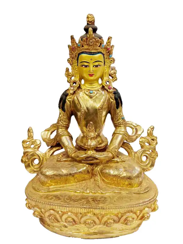 Statue de Bouddha Aparimita de 23 cm