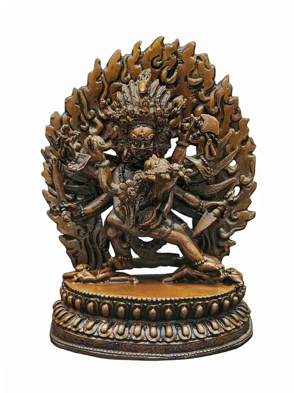 Statue bouddhiste de Hayagriva