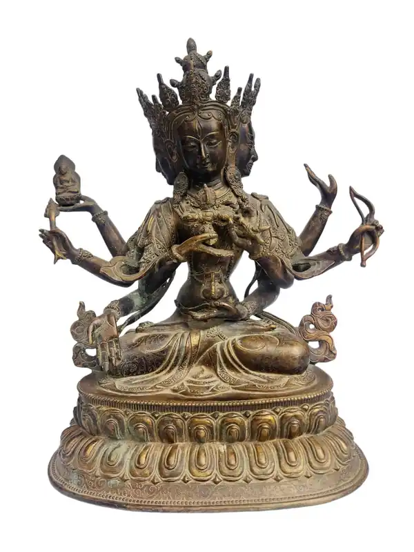 Statue traditionnelle de Namgyalma