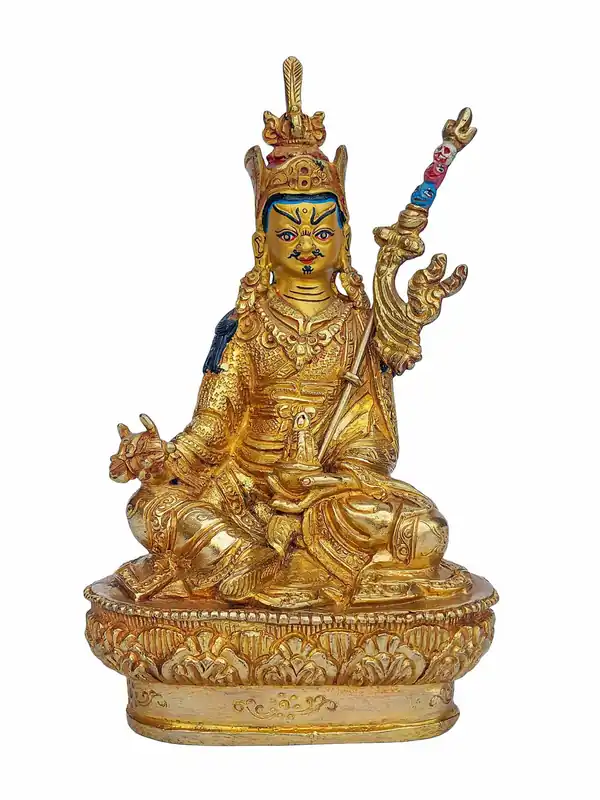 Statue traditionnelle de Guru Rinpoche du Népal