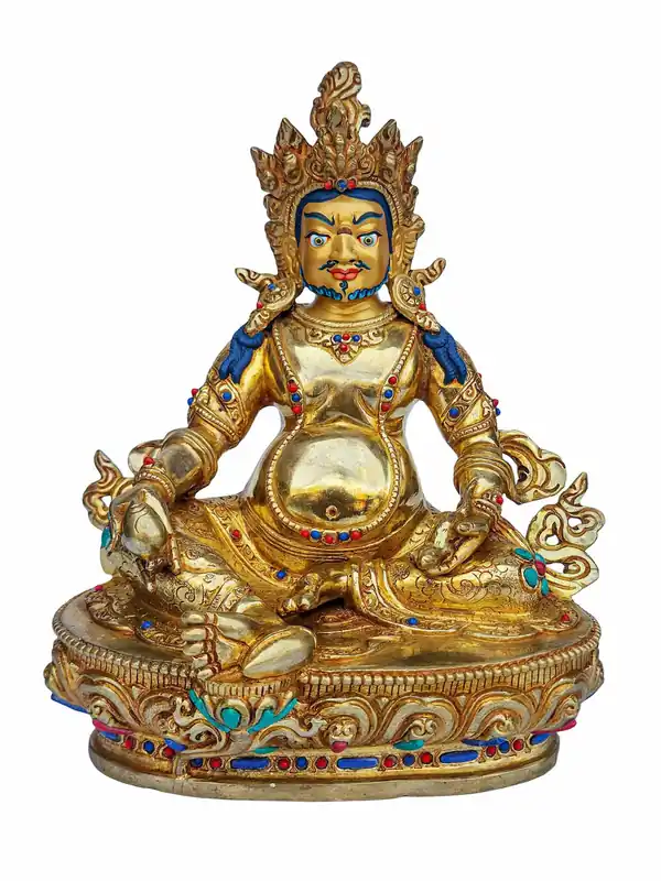 Divinité de la richesse – Statue de Jambhala Jaune