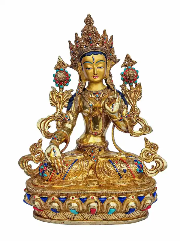 Statue de Tara Blanche – Divinité de la sagesse