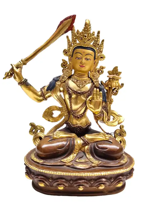 Divinité de la Sagesse – Statue de Manjushri