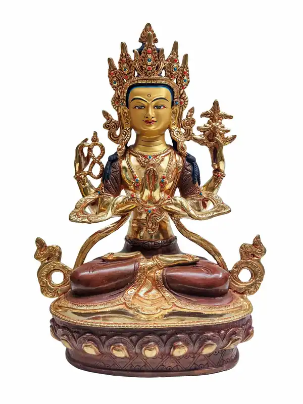 Statue de Chenrezig du Népal