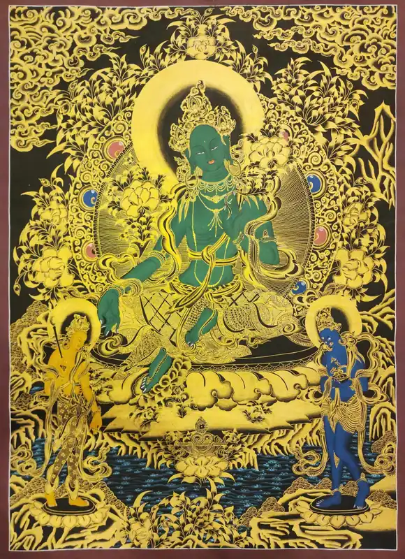 Peinture traditionnelle de Sgrol-ljang