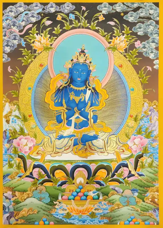 Rituel de Vajradhara Thangka