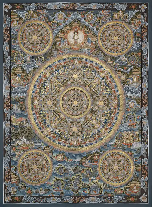 Impression de Mandala de l’histoire du Bouddha