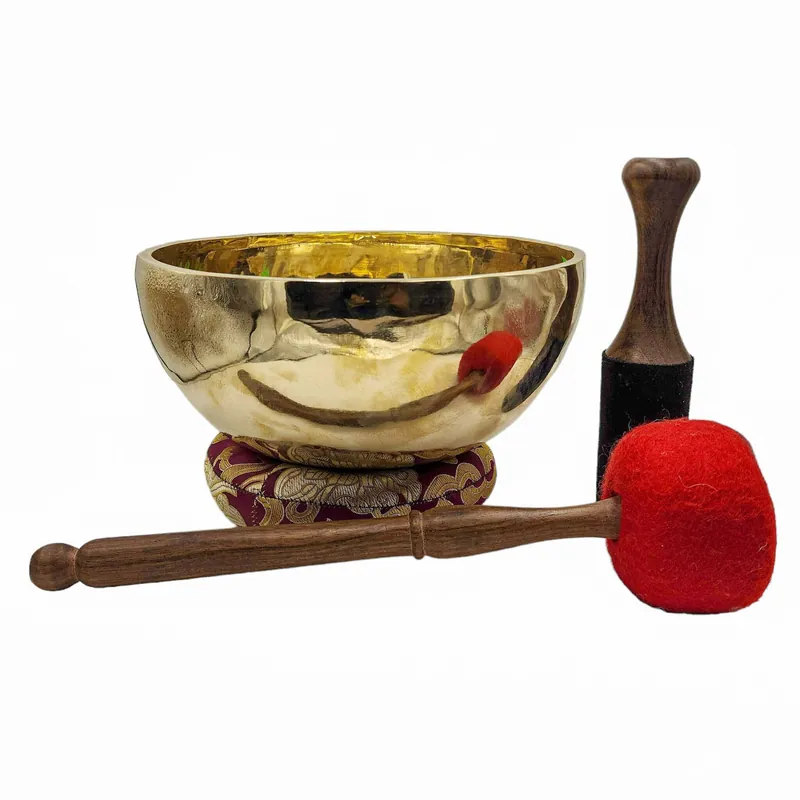 Bol de guérison en bronze Jambati bouddhiste