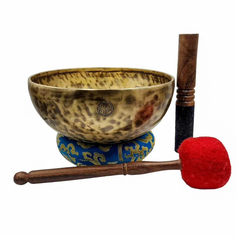 Bol rituel en bronze de pleine lune