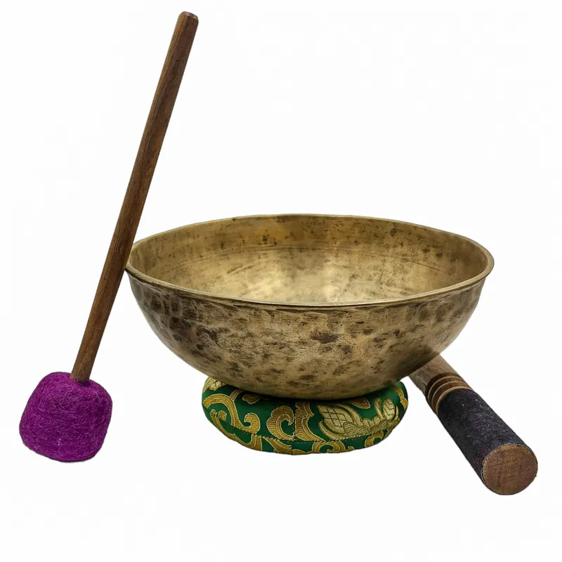 Bol de guérison en bronze traditionnel Jambati