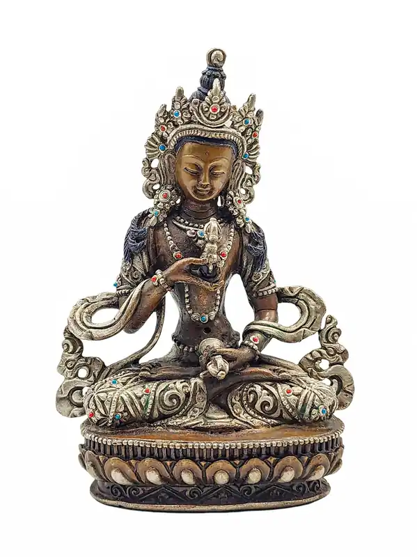 Statue bouddhiste tibétaine de Vajrasattva