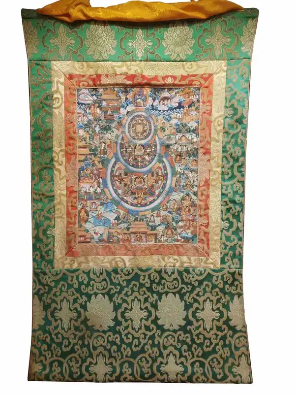 Mandala en Canevas de Coton – Bouddha Shakyamuni