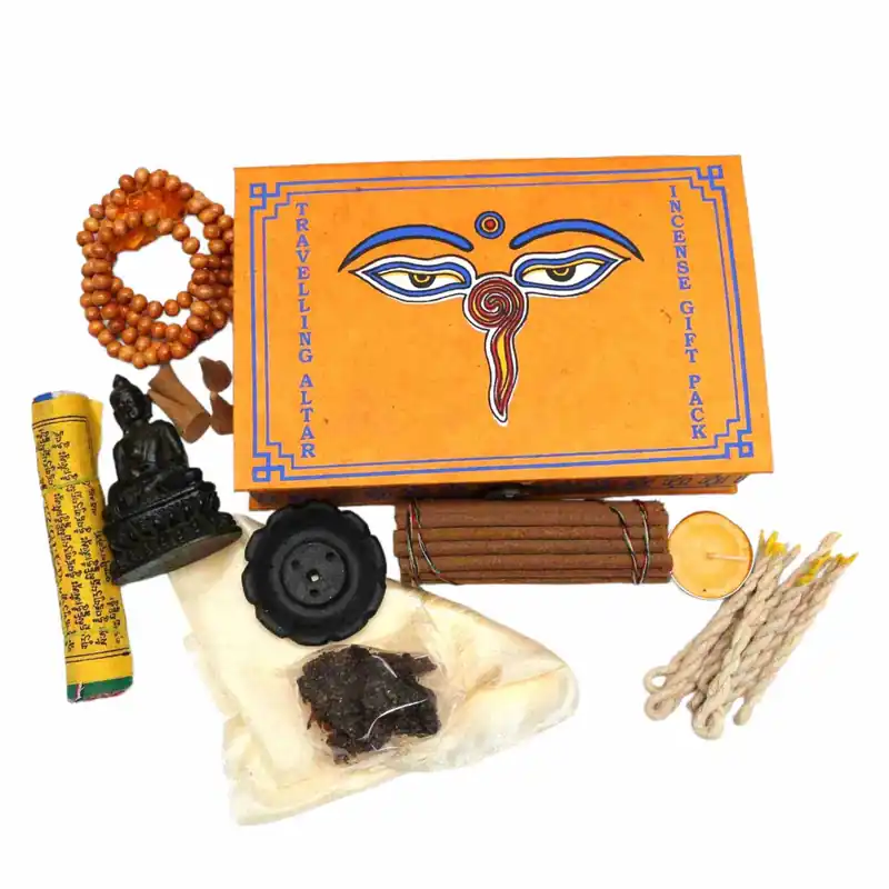 Pack de Cadeau d’Encens d’Altar Jaune