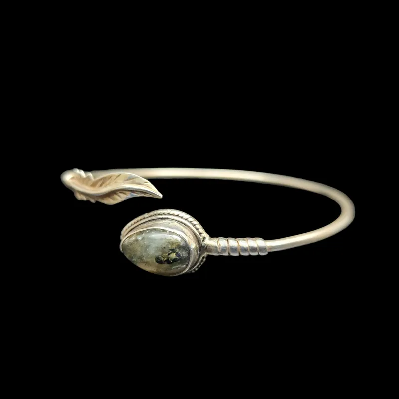 Bracelet en argent sterling avec pierres