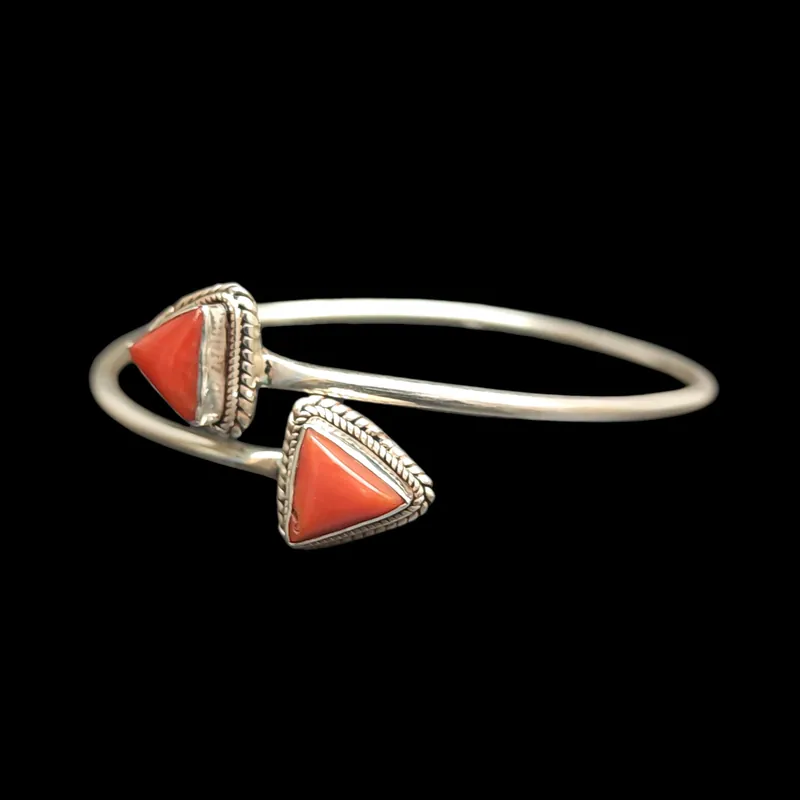 Bracelet en Argent Sterling avec Pierre