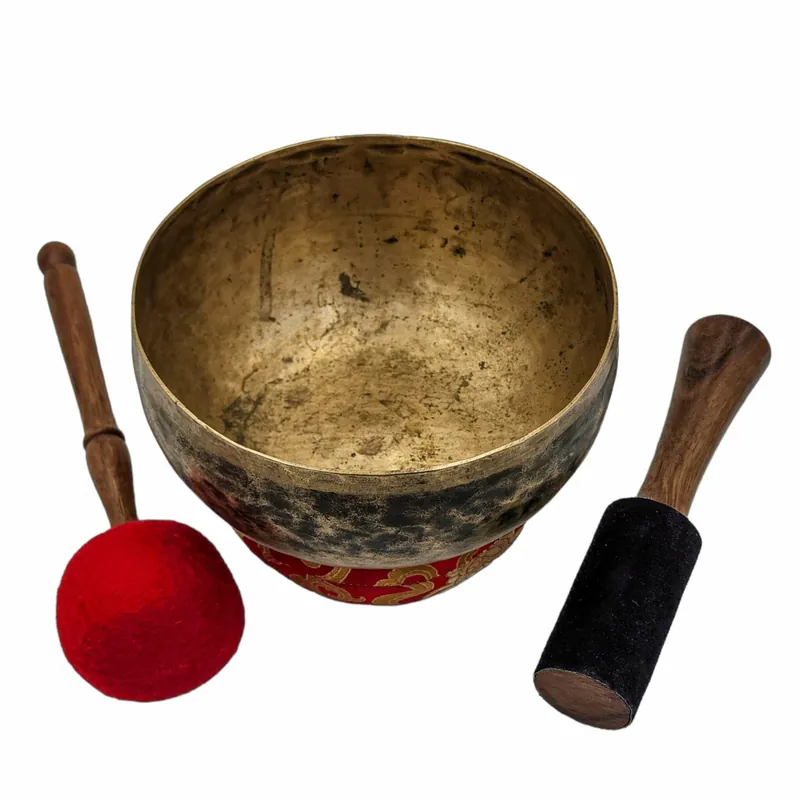 Bol chantant Kopre – Artisanat en métal bronze sept fois