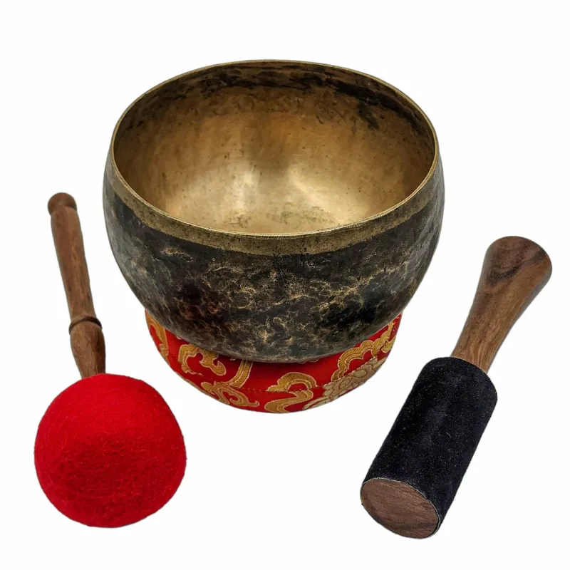 Bol Chantant Kopre – Artisanat en Métal Bronze à Sept