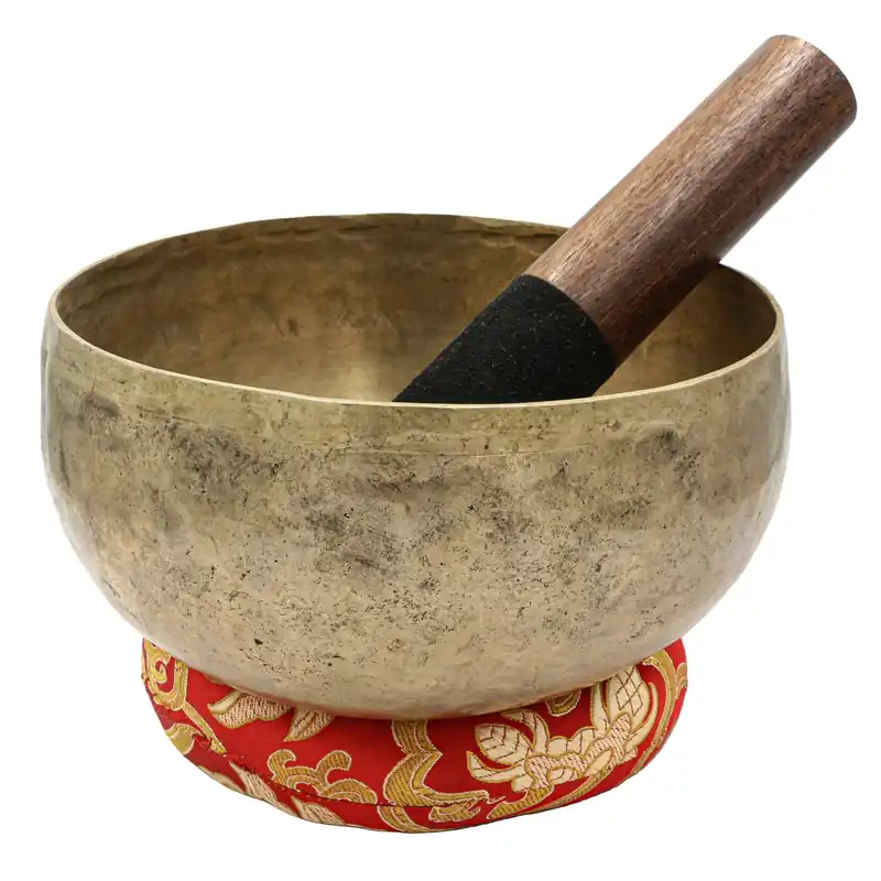 Bol chantant Kopre en bronze à sept métaux