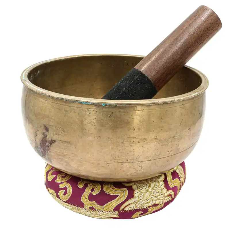 Bol chantant Kopre en bronze à sept métaux