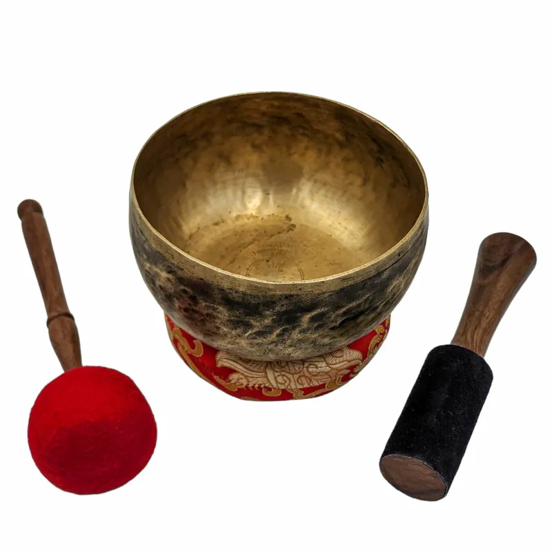 Bol chantant Kopre – Artisanat en métal bronze à sept