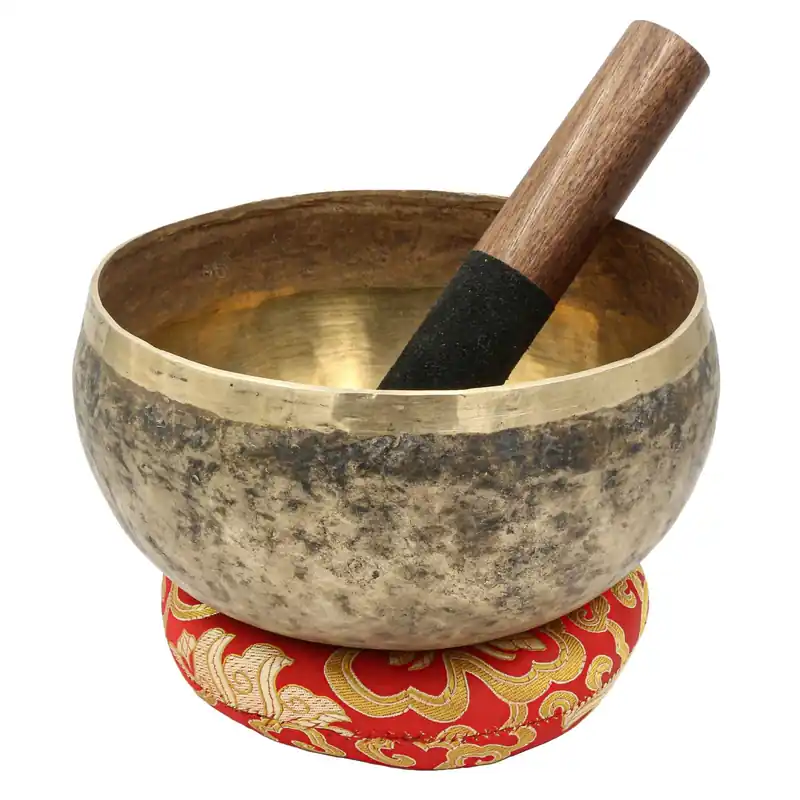Bol chantant Kopre en bronze à sept métaux