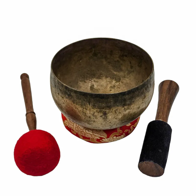 Bol Chantant Kopre en Sept Métaux de Bronze