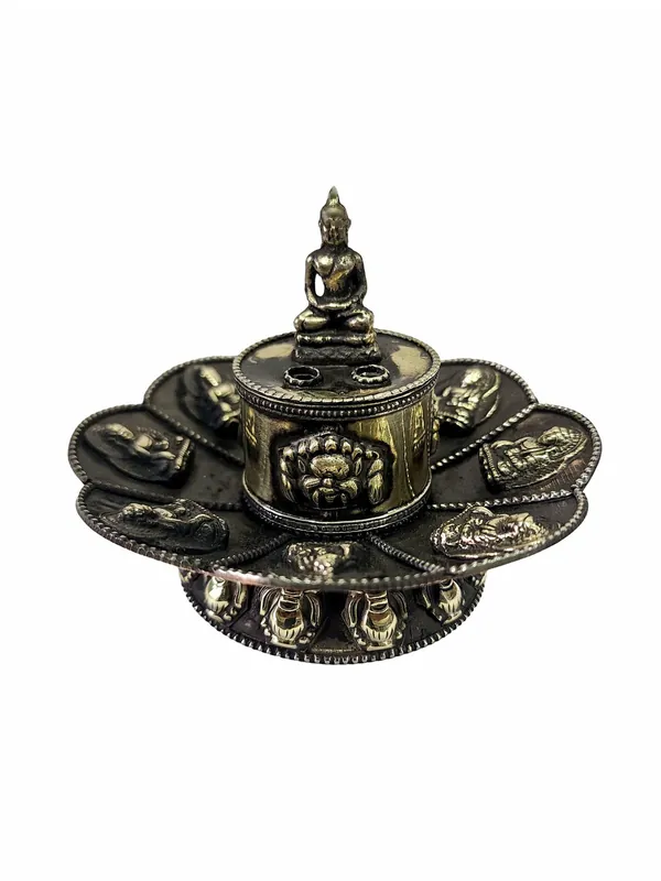 Support d’encens en cuivre – Bouddha Amitabha